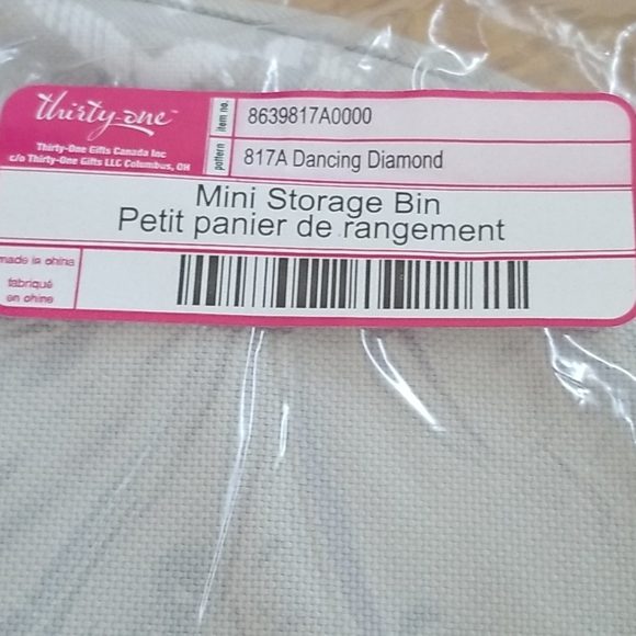 Thirty-one Mini Storage Bin - Picture 3 of 4